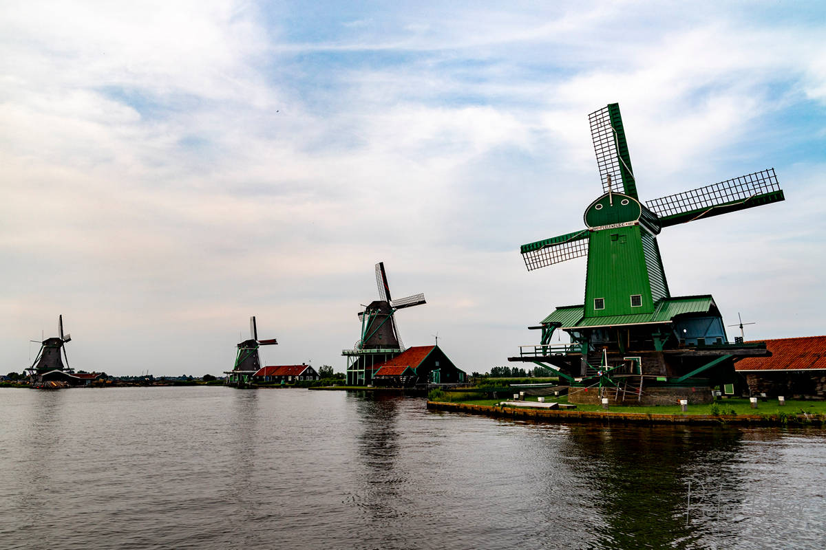 Zaanse Schans windmills