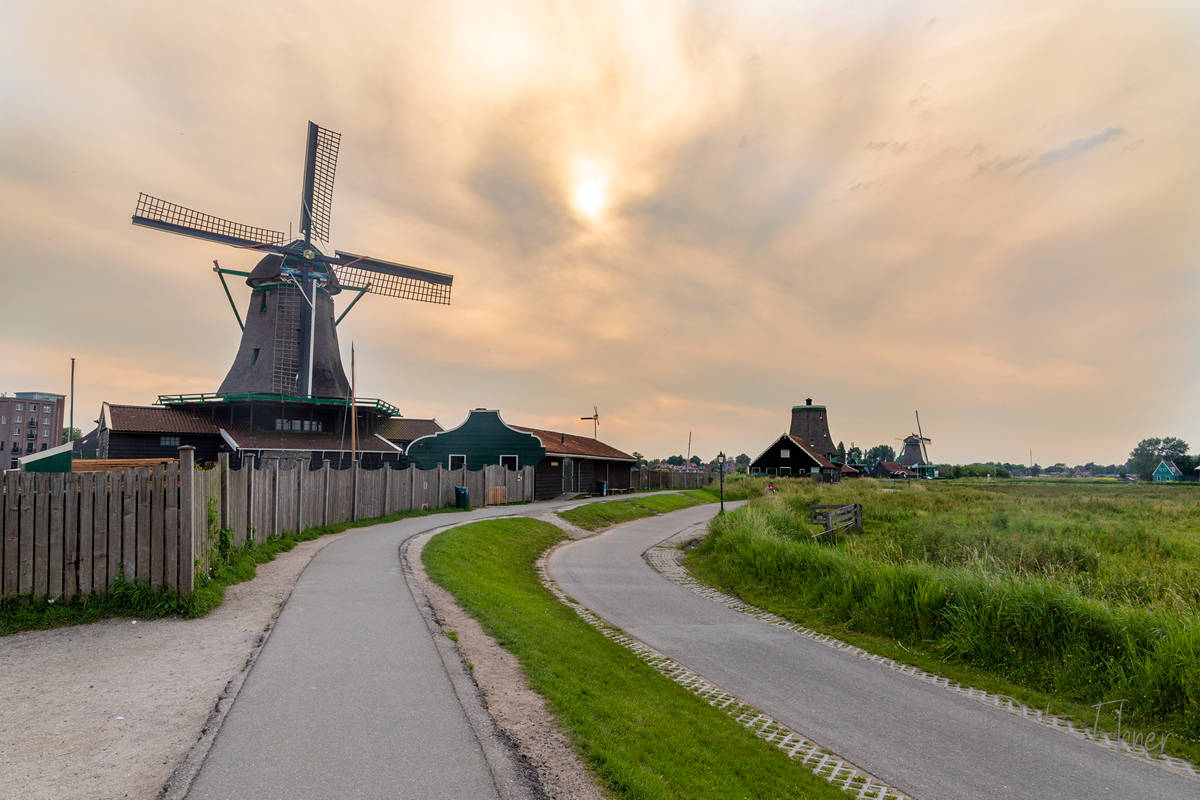 Zaanse Schans windmills