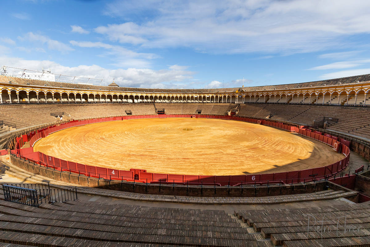 Plaza de toros in Seville
