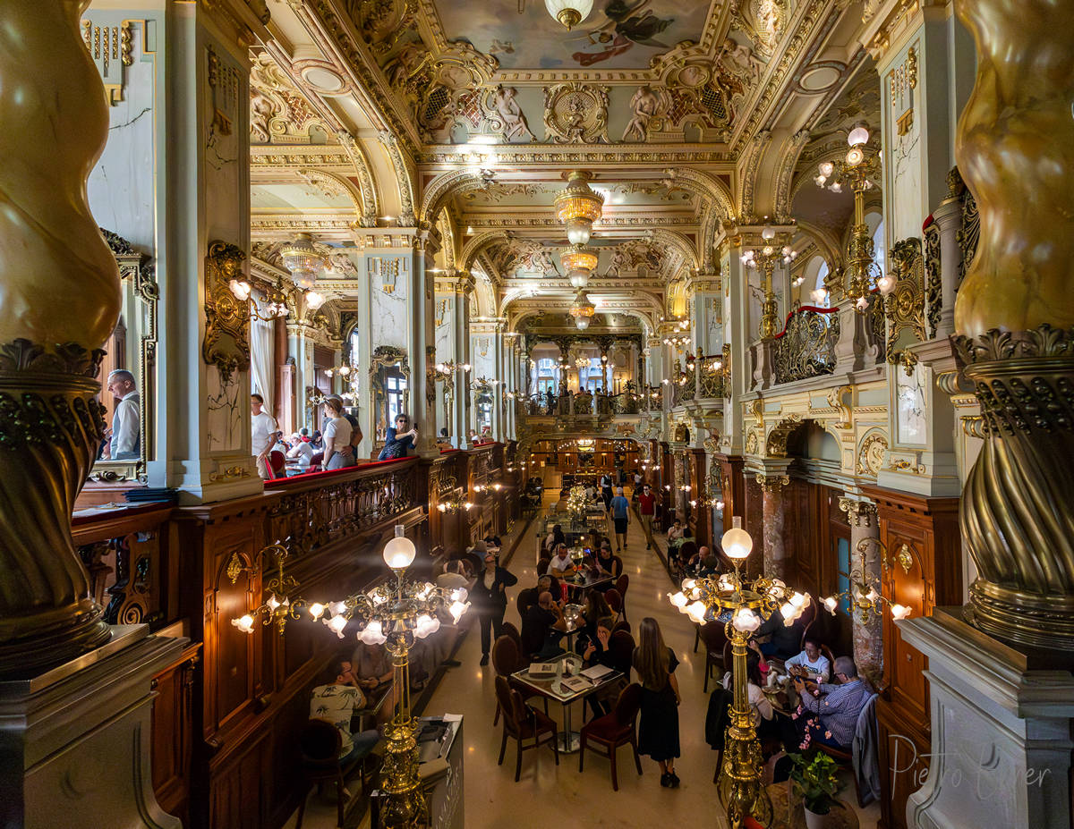 The New York cafe in Budapest