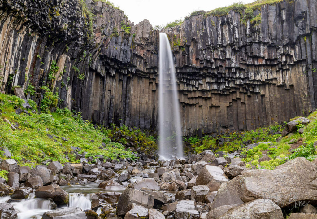 La cascata di Svartifoss