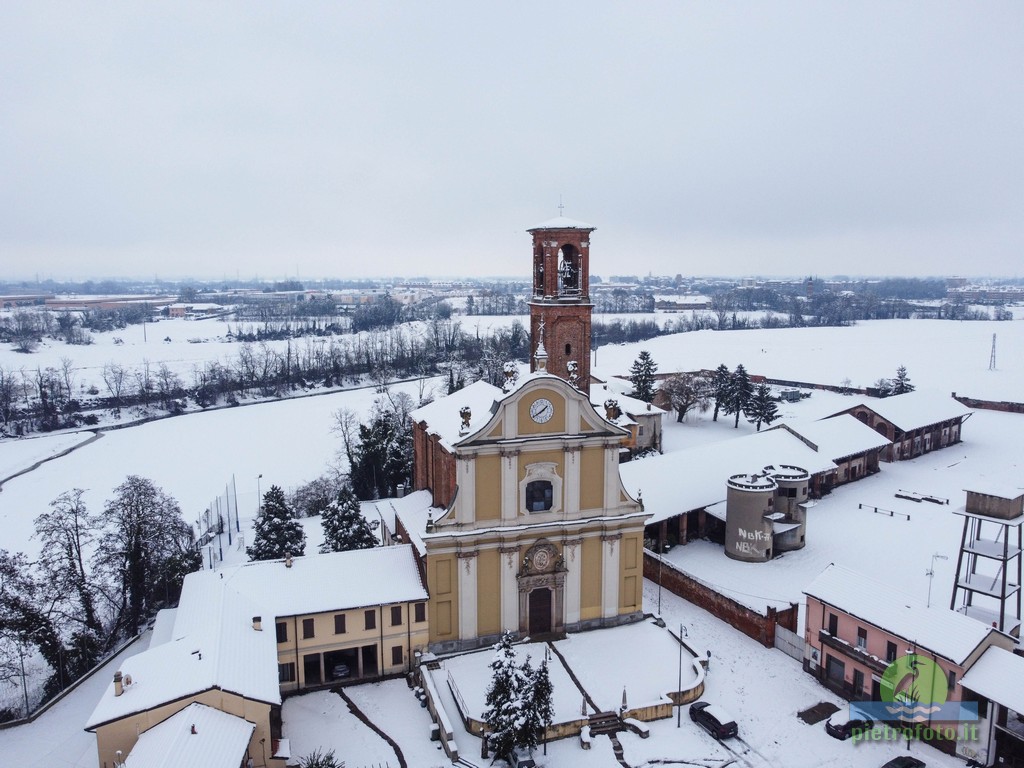 Pieve Emanuele dal drone