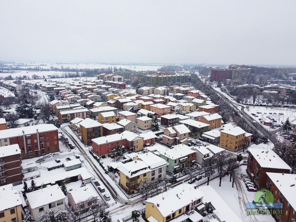 Pieve Emanuele dal drone