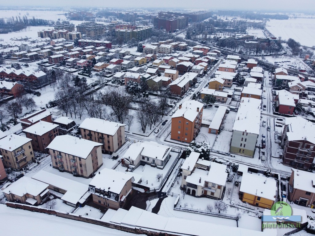 Pieve Emanuele dal drone