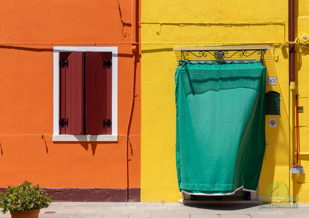 Le case colorate di Burano