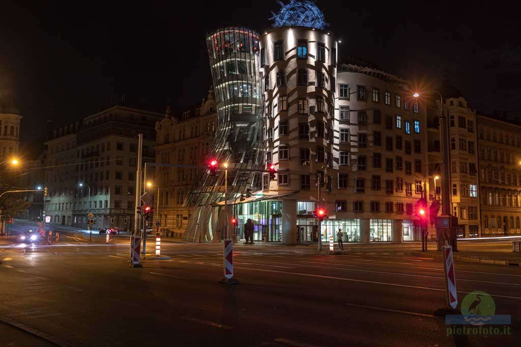 The dancing house in Prague