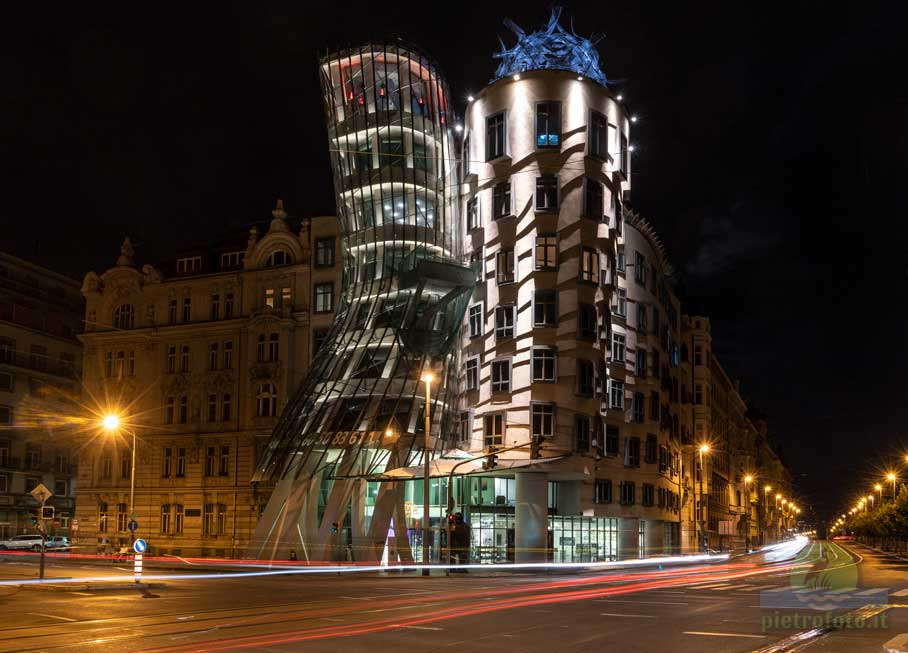 The dancing house in Prague