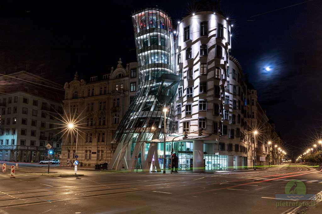 The dancing house in Prague