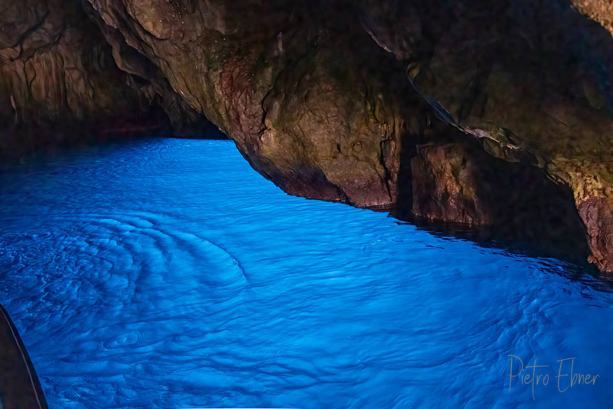 La grotta azzurra di Palinuro