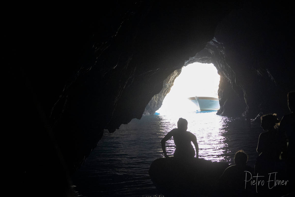 La grotta azzurra di Palinuro