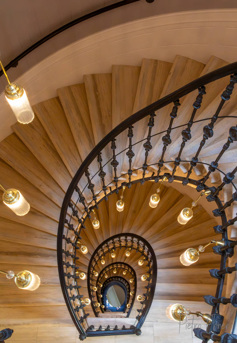 Staircase in Budapest