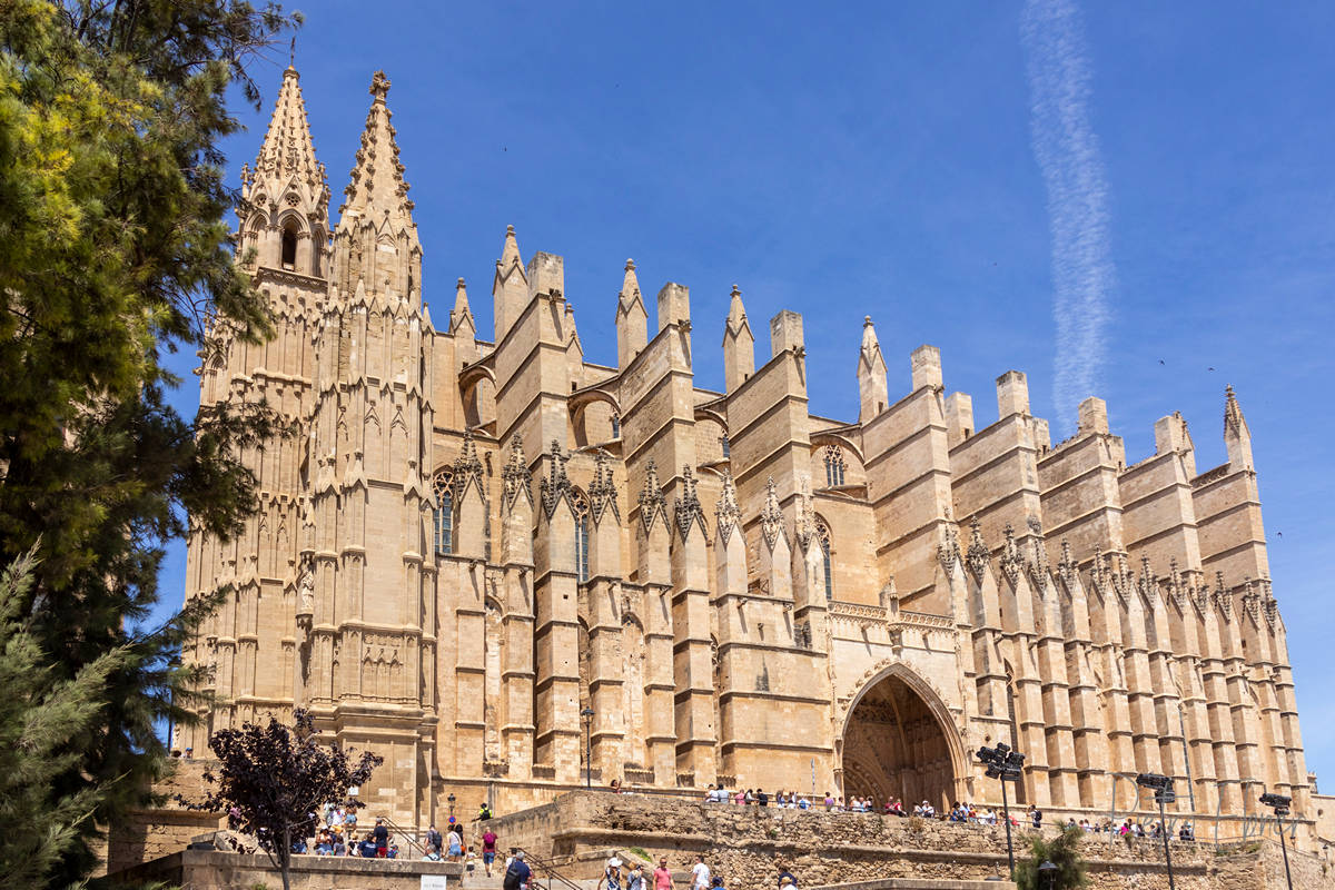 The cathedral of Palma de Maiorca