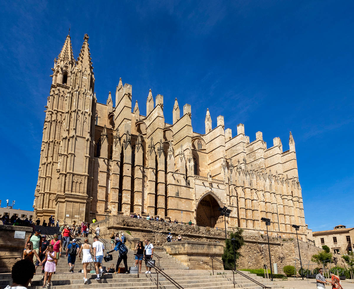 The cathedral of Palma de Maiorca