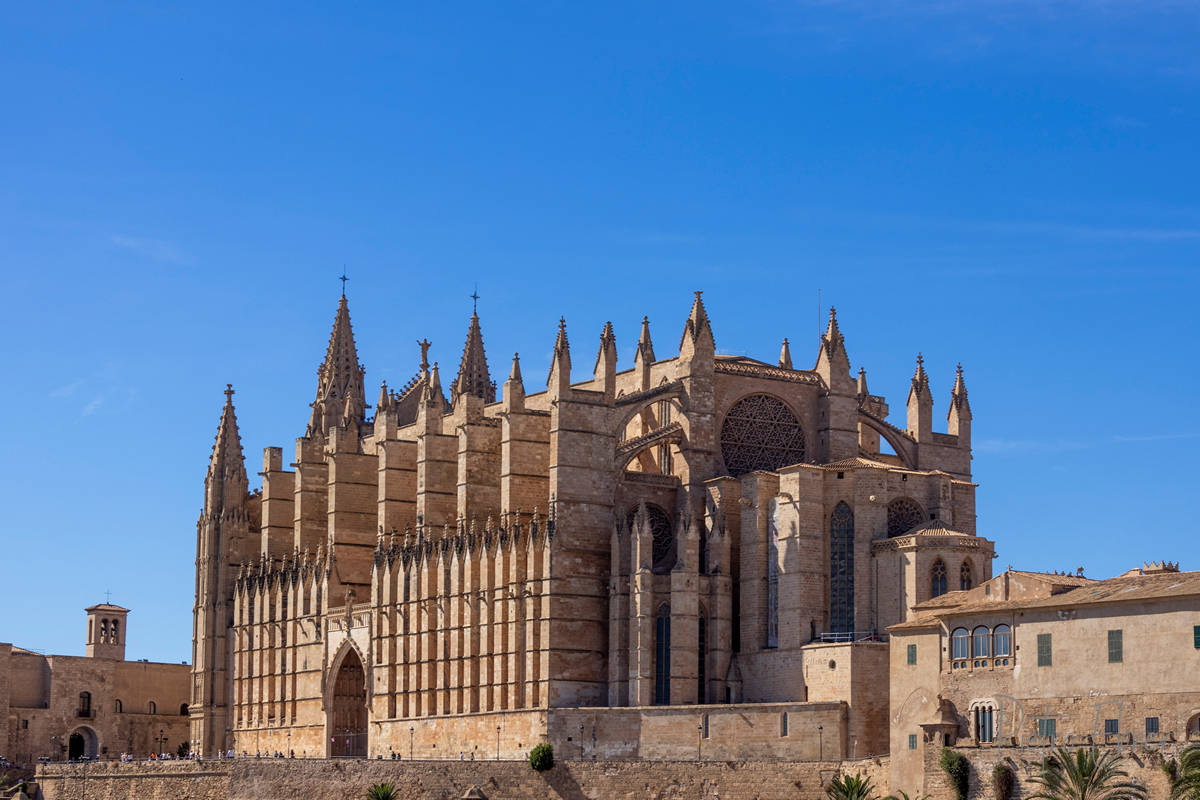 The cathedral of Palma de Maiorca