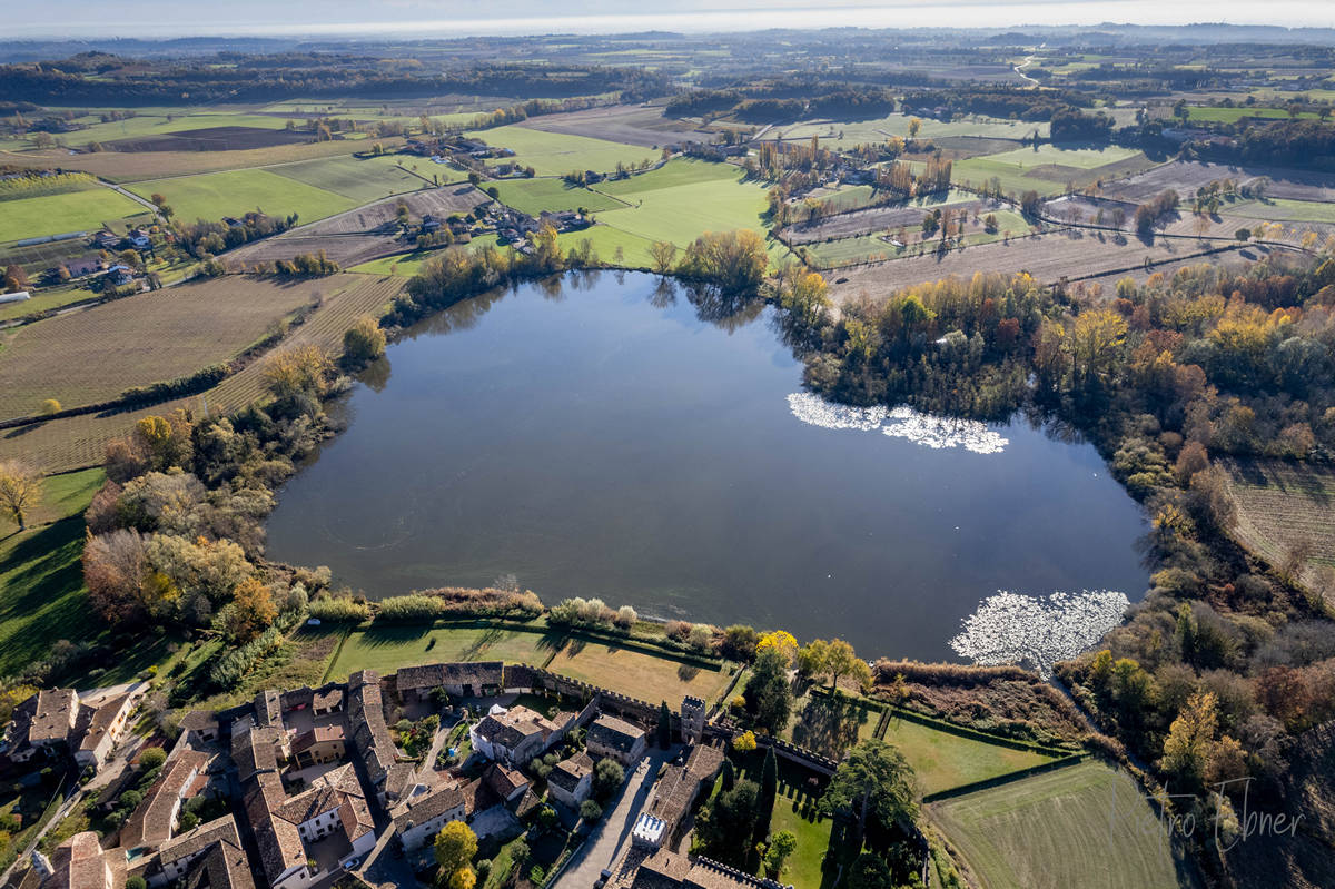 Il lago a forma di cuore