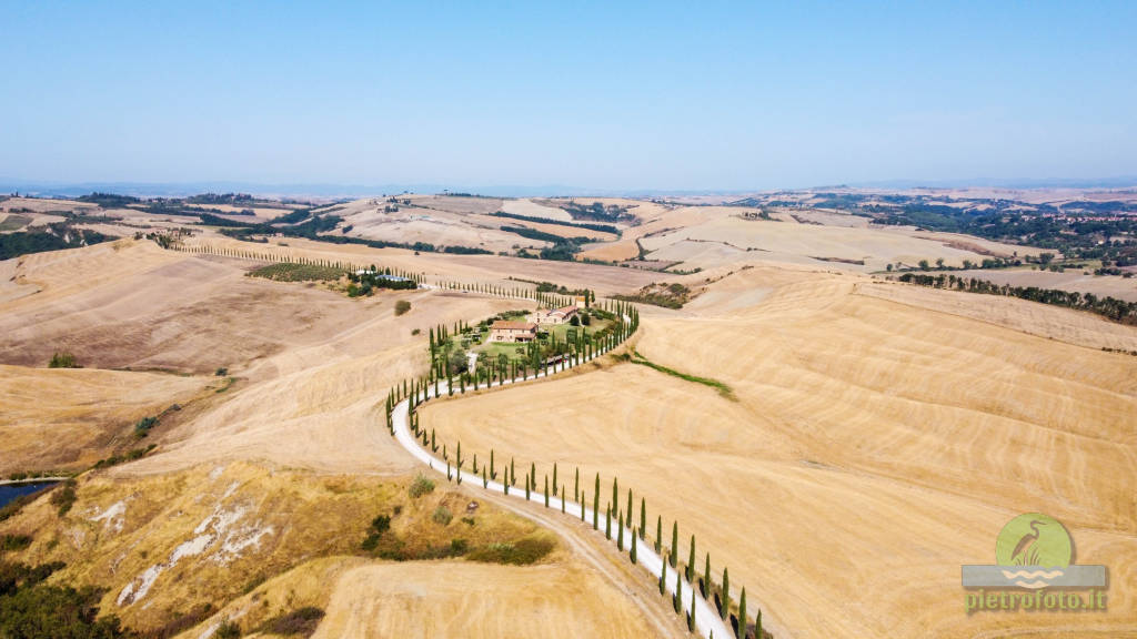 Crete senesi dal drone