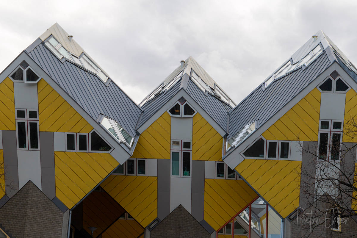 The cubic houses in Rotterdam