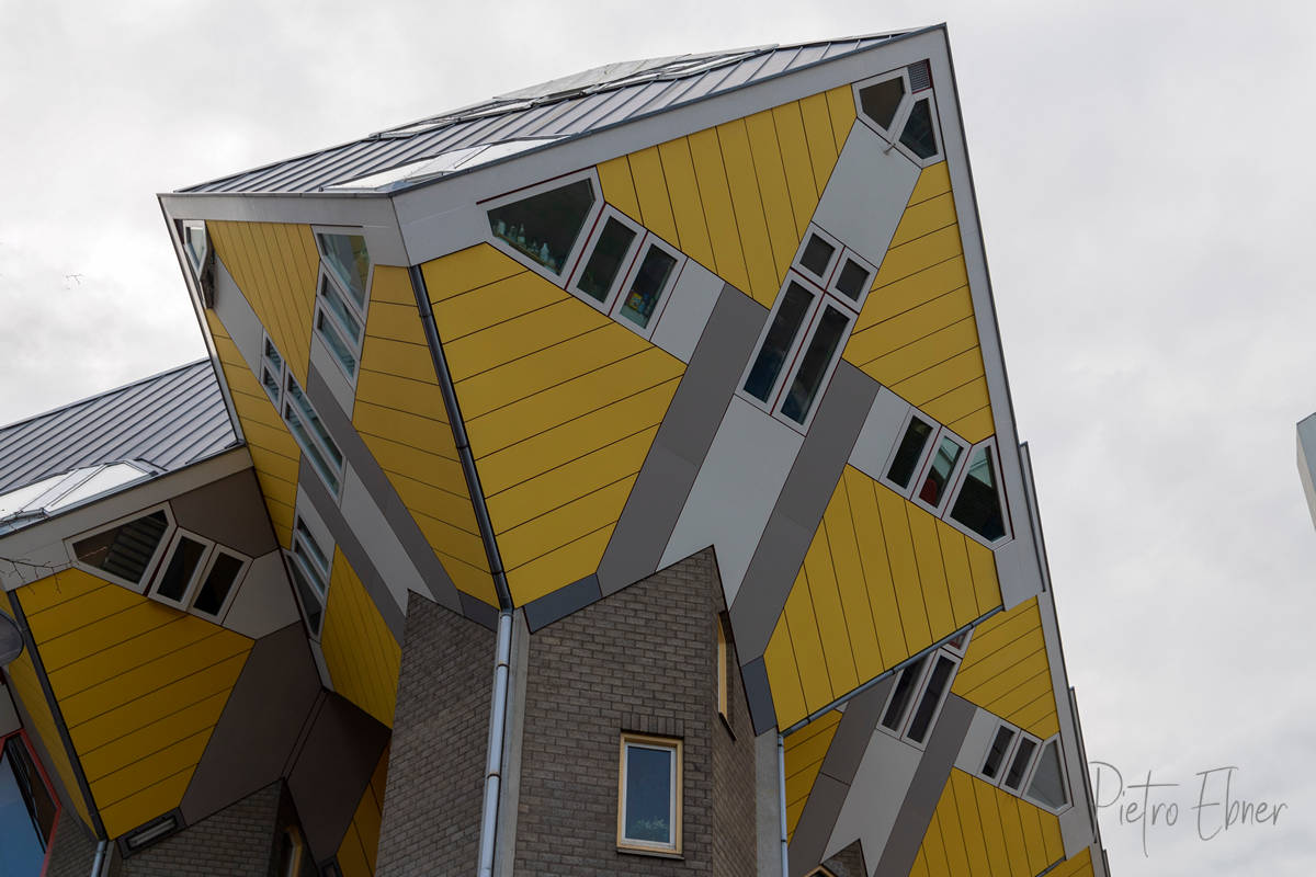 The cubic houses in Rotterdam