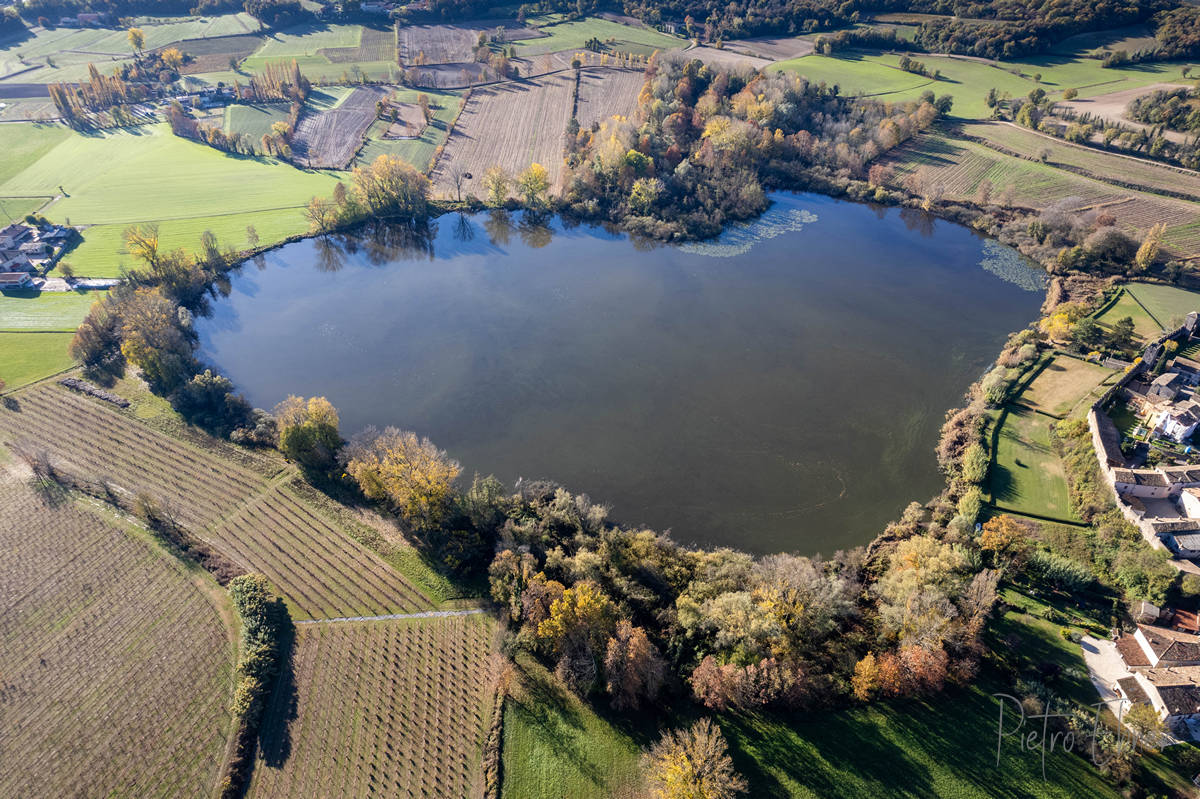 Il lago a forma di cuore