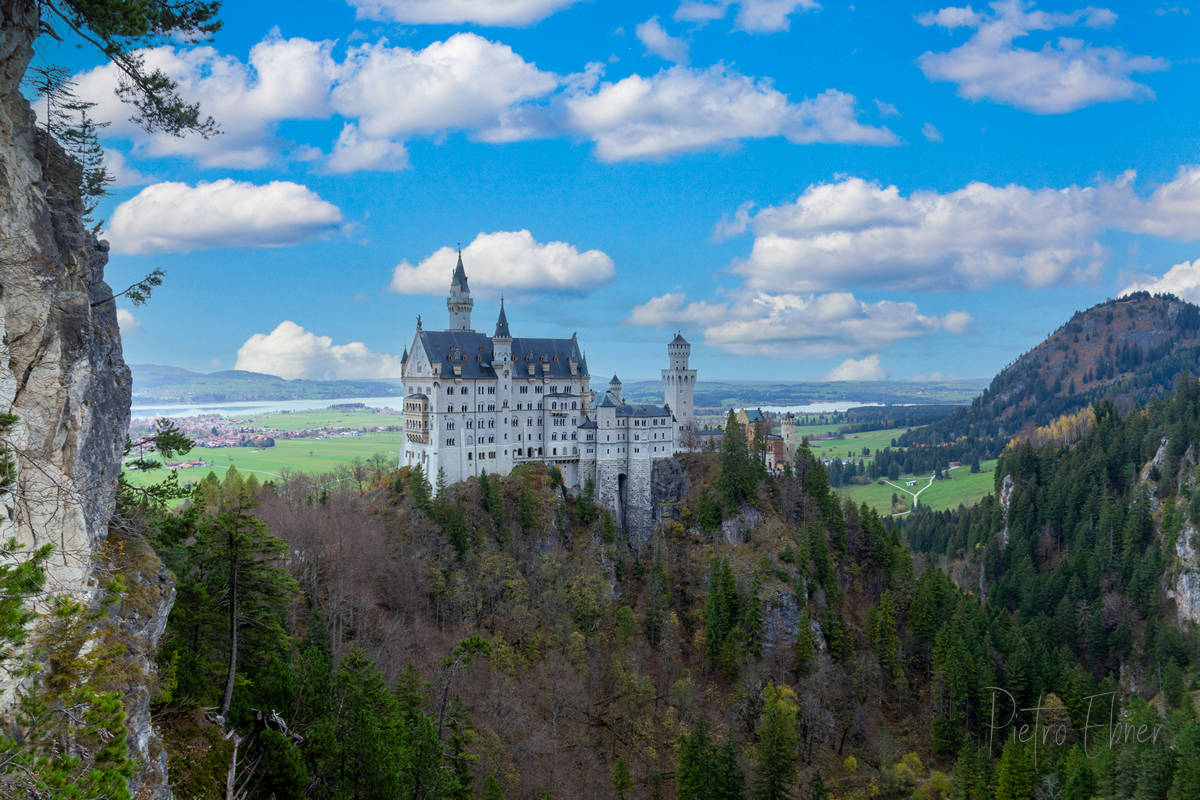 The castle of Neuschwanstein