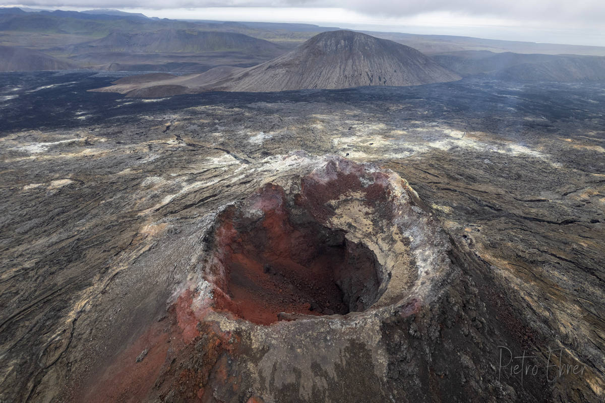 The Fagradalsfjall volcano