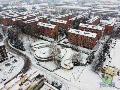 Pieve Emanuele dal drone