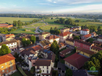 Pieve Emanuele dal drone