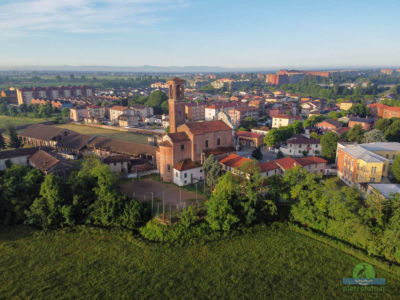 Pieve Emanuele dal drone