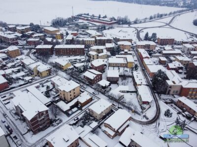 Pieve Emanuele dal drone