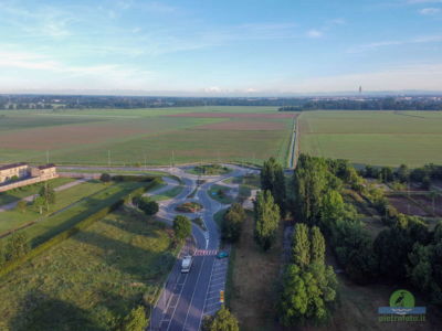 Pieve Emanuele dal drone