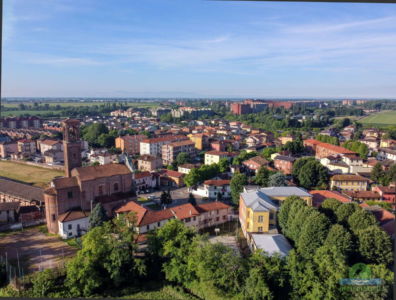 Pieve Emanuele dal drone