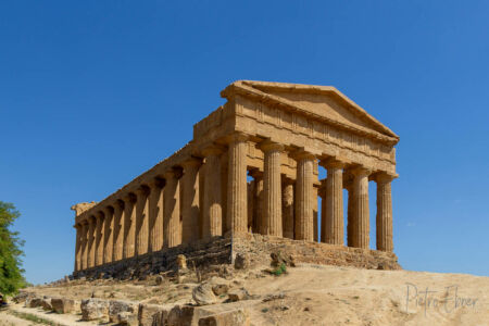 The temple of Agrigento