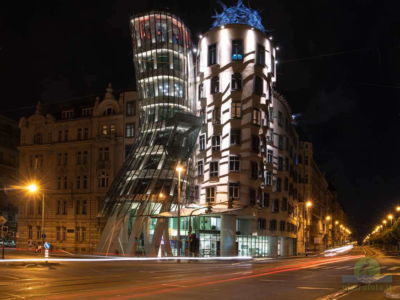The dancing house in Prague