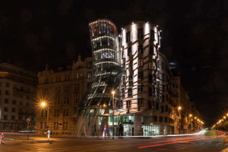 The dancing house in Prague