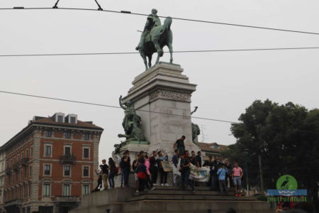 Sciopero per il clima a Milano