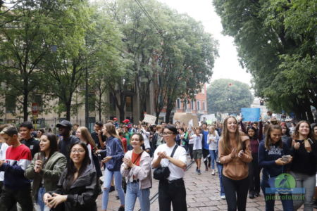 Sciopero per il clima a Milano