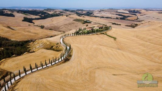 Crete senesi dal drone