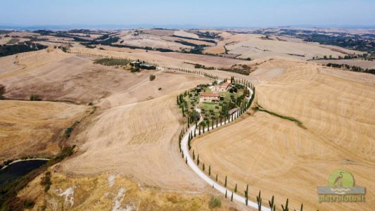 Crete senesi dal drone