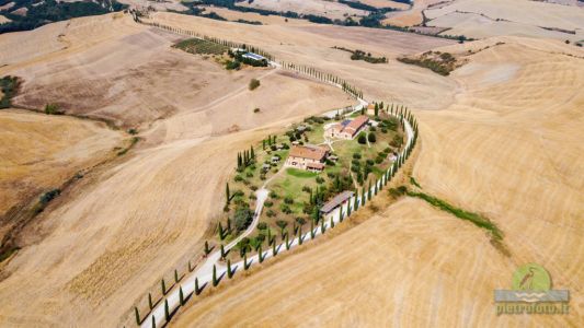 Crete senesi dal drone