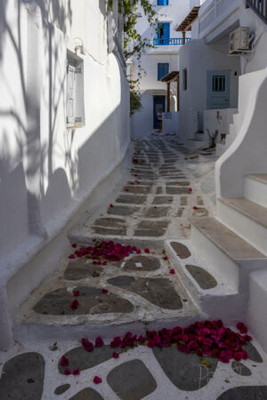 Streets in Mykonos