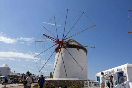 Windmills in Mykonos