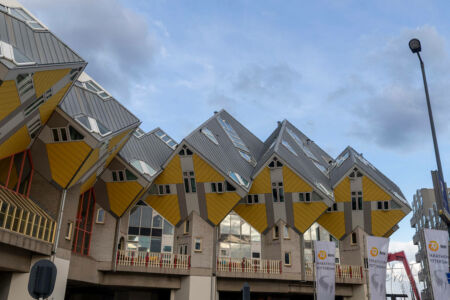 The cubic houses in Rotterdam
