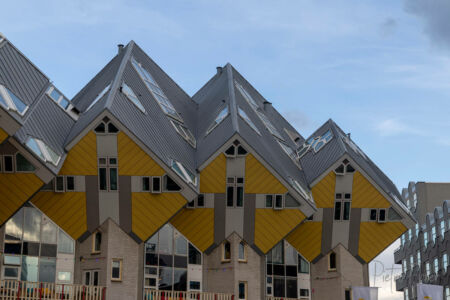 The cubic houses in Rotterdam