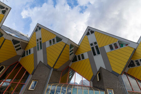 The cubic houses in Rotterdam