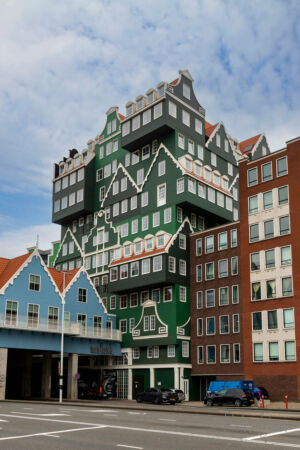 The houses in Zaanse Schans