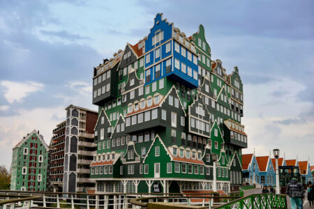 The houses in Zaanse Schans