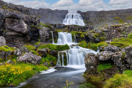 Dynjandi waterfalls