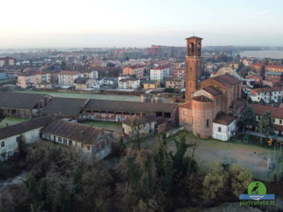 Pieve Emanuele dal drone