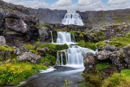 Dynjandi waterfalls