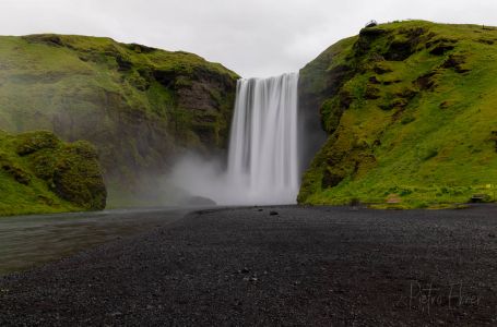 Skogafoss waterfalls